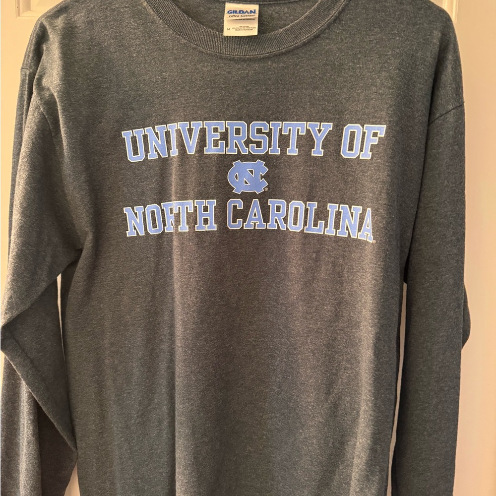 UNC Dark Gray Long Sleeve Women’s T-Shirt